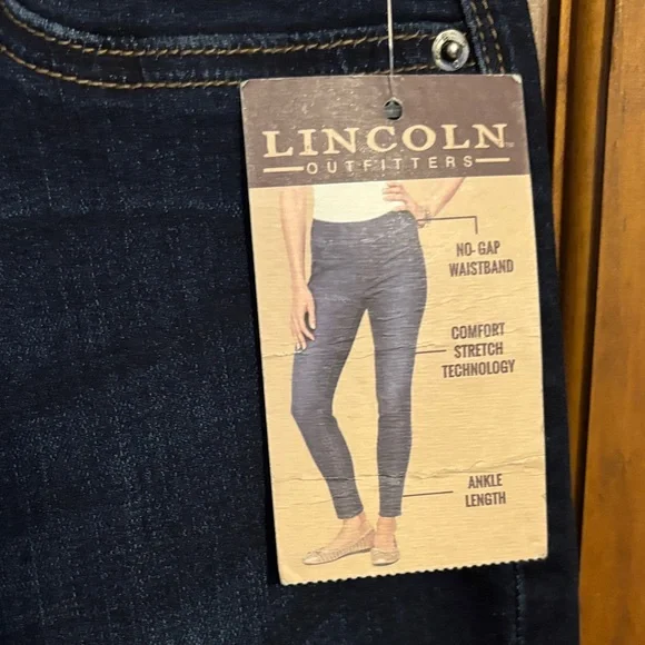 Lincoln Heather Dark Indigo Skinny Jeans - Women - Picture 4 of 9